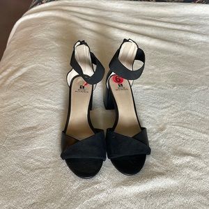 Black Heeled Sandals